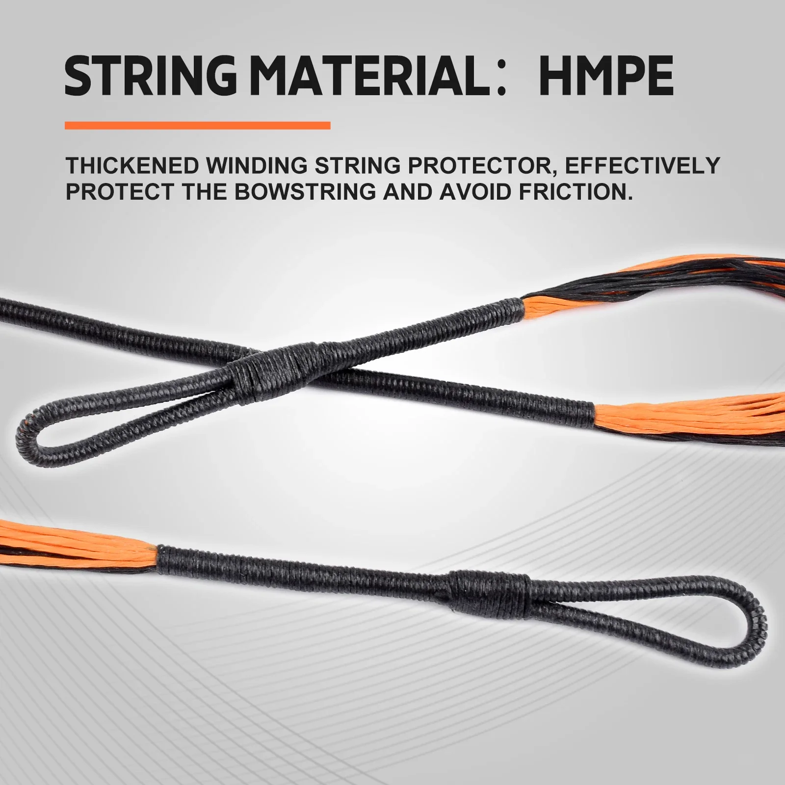 495MM Archery Crossbow String Red/Green for Crossbow Bow Strings Archery Bow Outdoor Sports Shooting - view 5