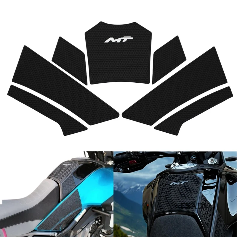 

Для CFMOTO 450MT 450 MT 450 MT450 2024 2025 аксессуары для мотоциклов резиновые украшения бензобака и защита наклейки на топливный бак