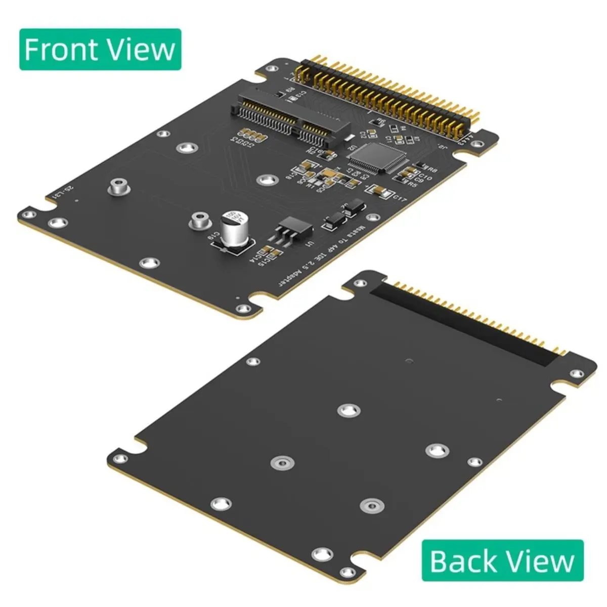 MSATA -SATA SSD to IDE 44Pin Adapter Card for PC Laptop