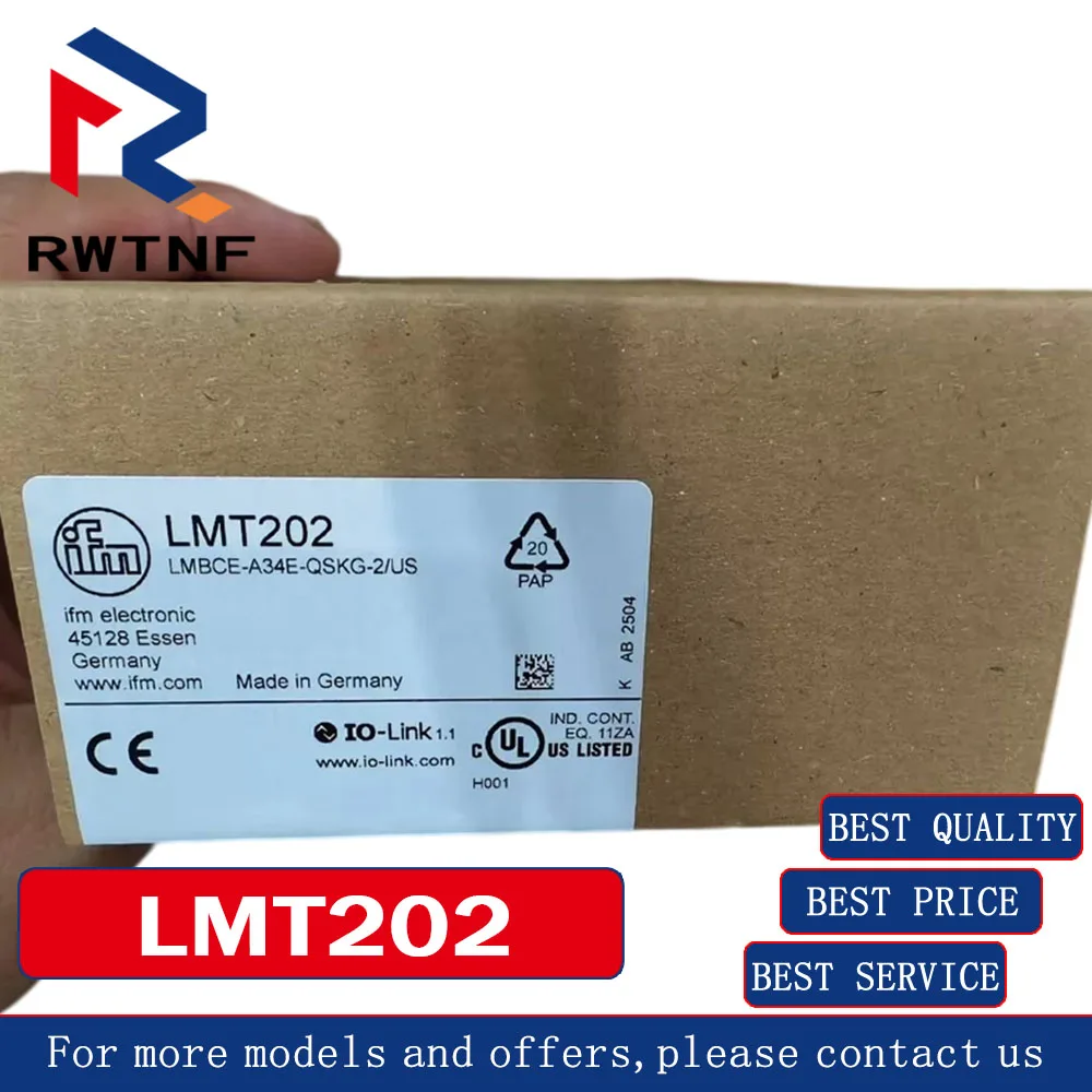 Brand New Genuine LMT202 IFM level sensor,100% original warehouse stock