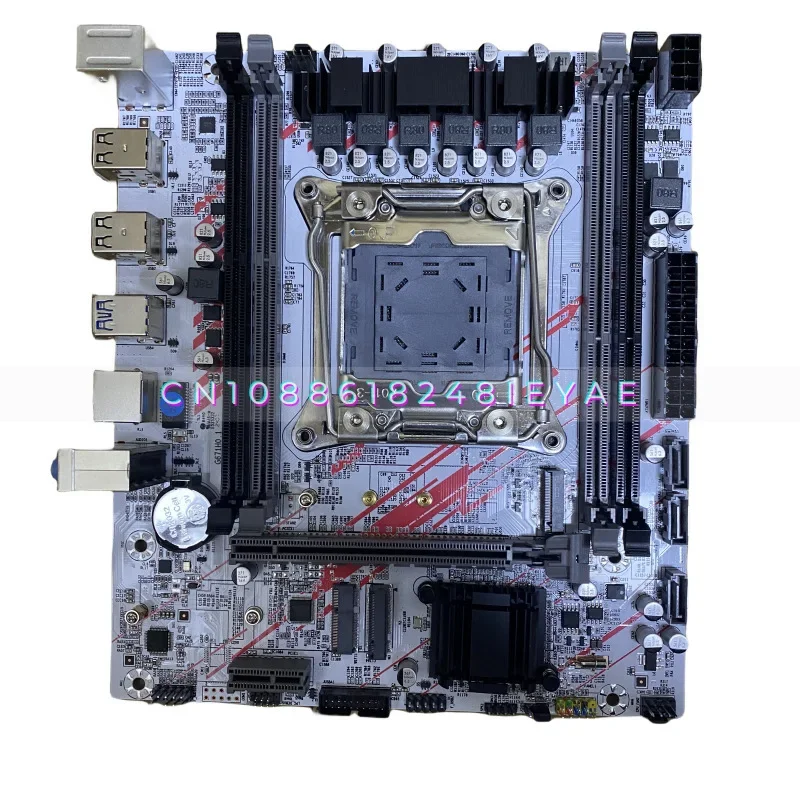 New X99 Server 2011V3 Desktop Computer Main Board DDR3 Gigabit Studio Multi-open Game Move Brick