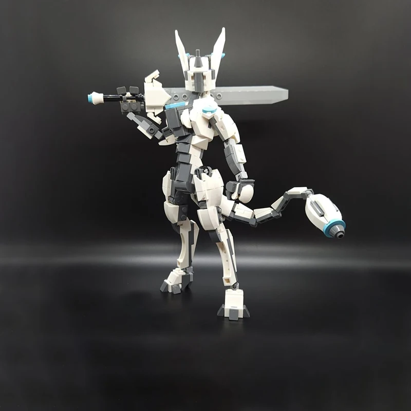 Creators Series Model MOC Building Bricks Beast-Type Mecha Modular Technology Gifts Holiday Assemble Toys Suit Display