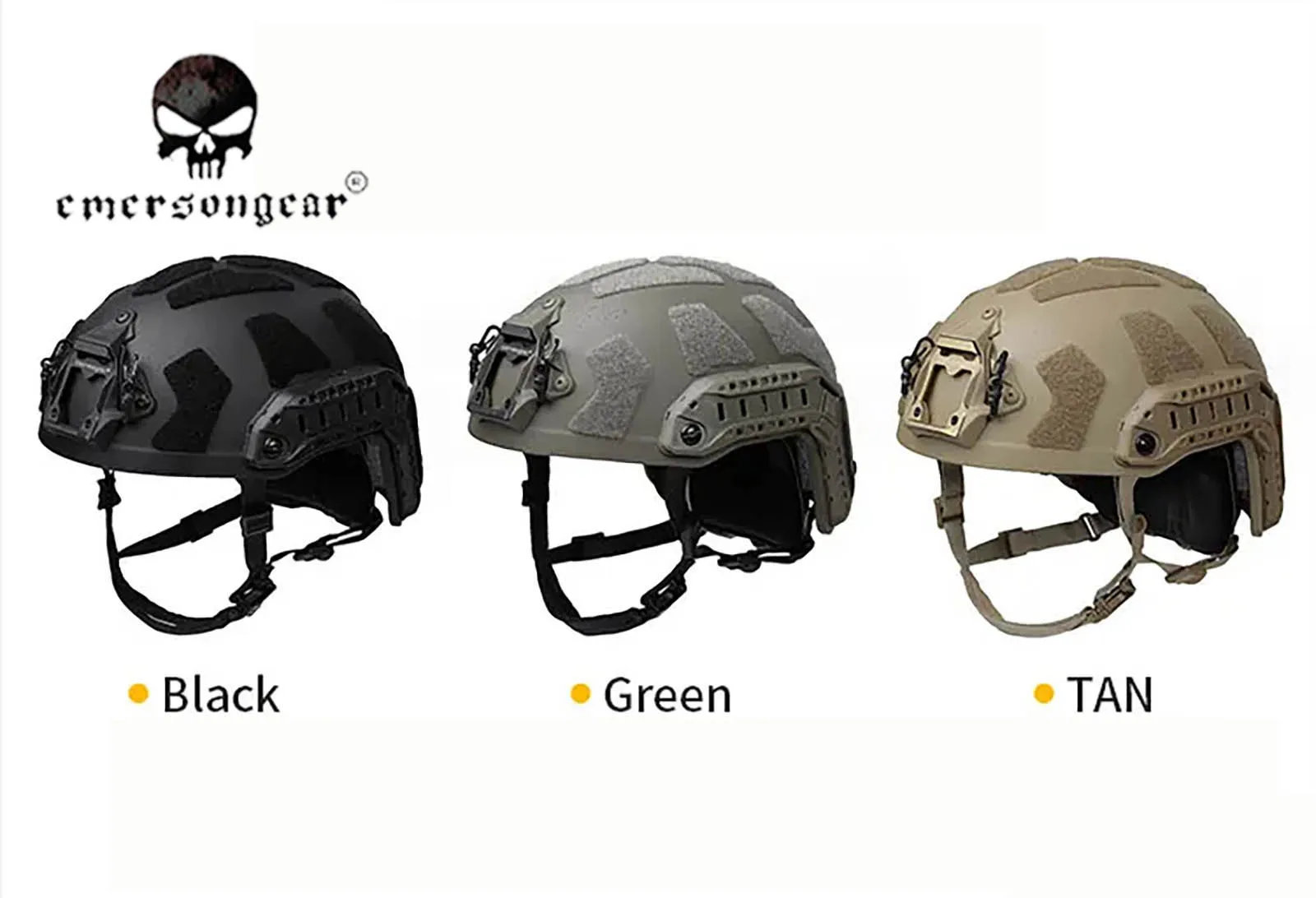 Emersongear Fast SF Ultra High Cut Tactical Helmet Head Protective Gear Guard EM9695