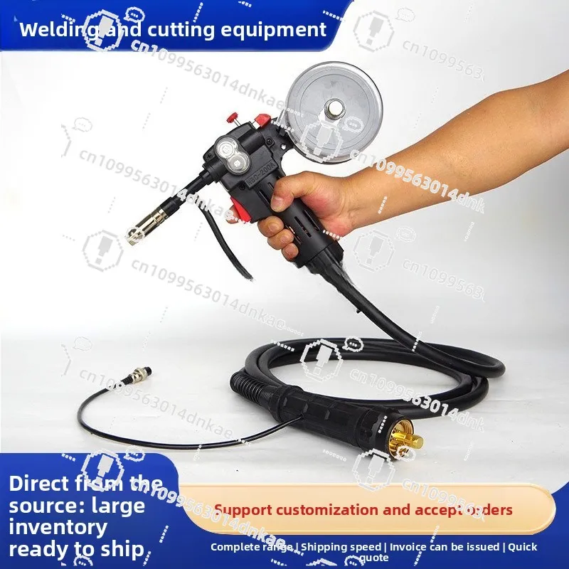 Brushed Gas Shielded Welding Gun European 15NBC200 Black Disk Gas Shielded Welding Machine 3 Meters 5 Meters 10 Meters Push-pull