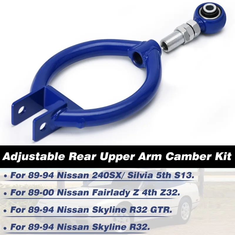 Adjustable Suspension Control Arm Set Car Modification Wishbone A Arm Triangle Arm Track Rod Tie Rod Stabilizer Sway Bar Link