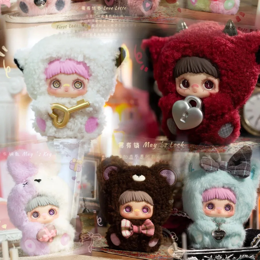 

8pcs Mold Love Endless Plush Blind Box Handmade Cute Hanging Decoration Doll Doll Model Doll Gift Lover Birthday Gift