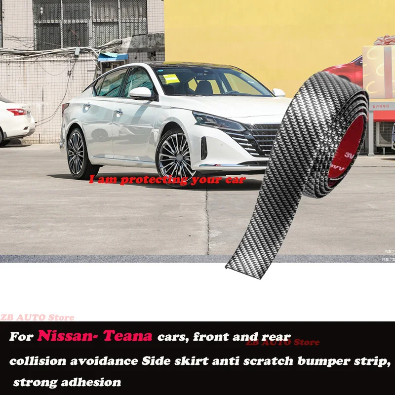 

Strong adhesive bumper strip, front and rear lip side skirts, collision and scratch resistant suitable For Nissan Teana