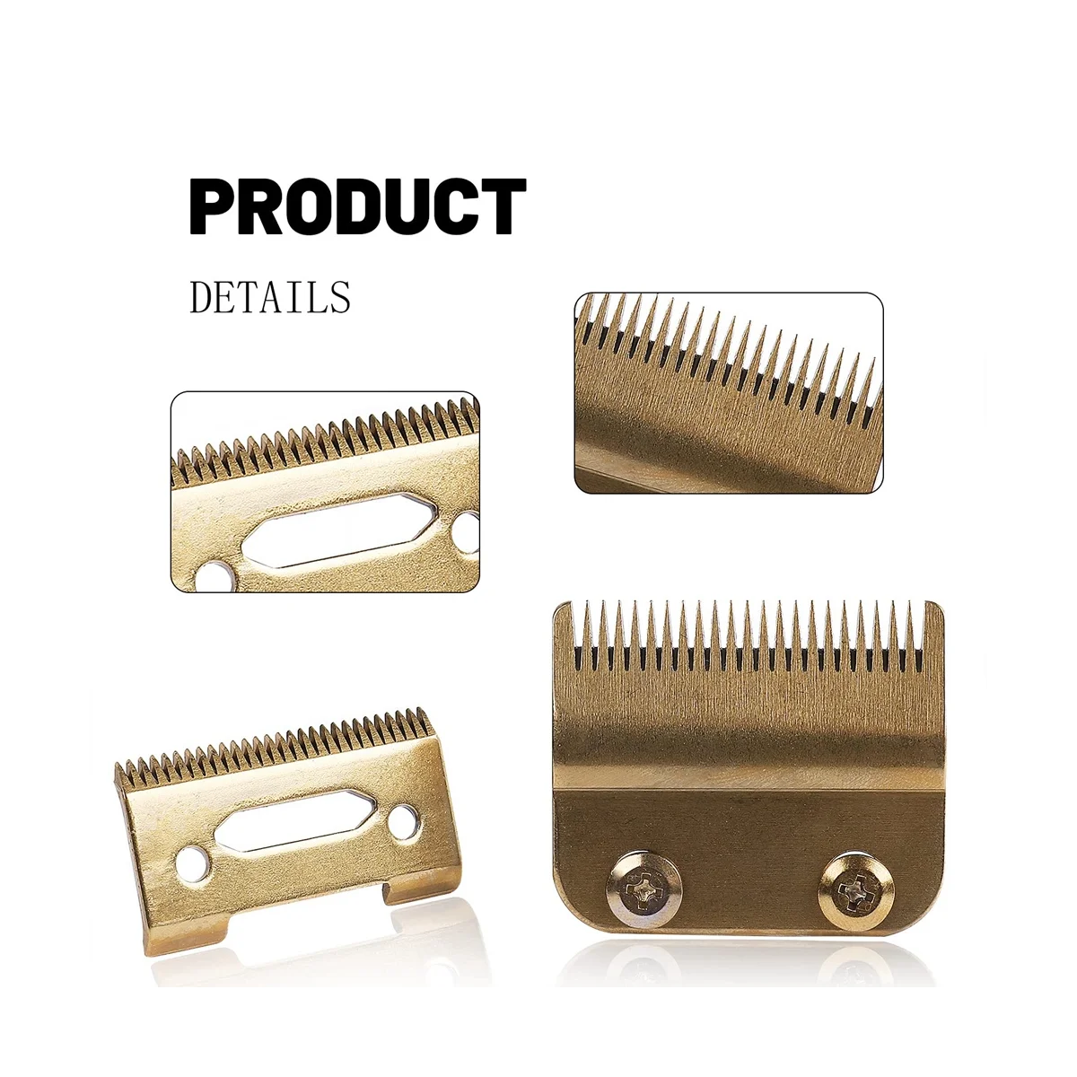A14G-2 Pezzi Lame di ricambio professionali per tagliacapelli Parti per tagliacapelli regolabili Lama per tagliacapelli a batteria 8148
