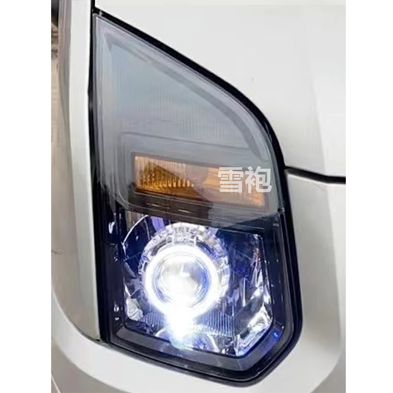 Customized Full LED Headlights For Ford Transit 2013-2016 Bi-xenon Projector Lens Front Lamps With DRL