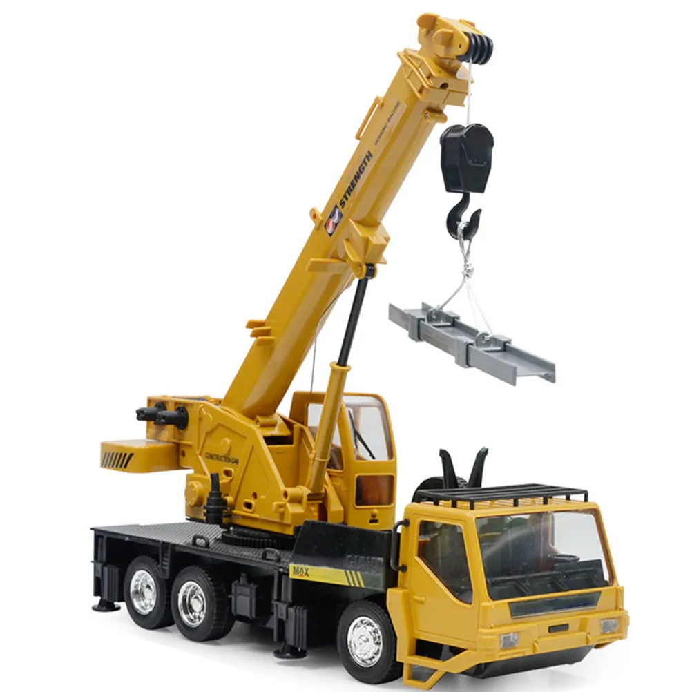 

Simulation Electric Remote Control Crane Car Realistic Engineering Vehicle for Kids Indoor Outdoor Play Collection Gift