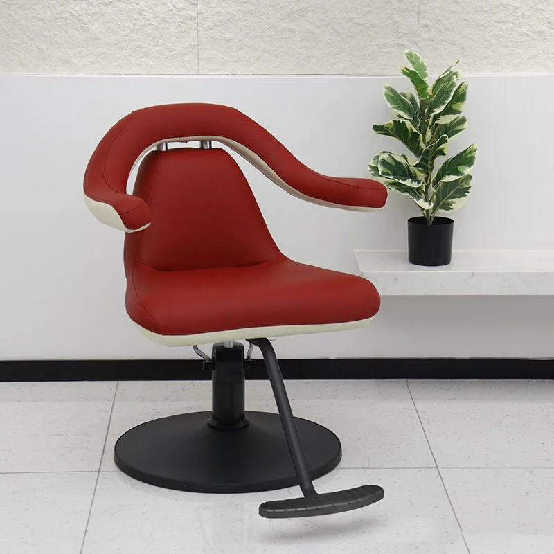 Modern Vintage Barber Chairs Nordic Luxury Aesthetic Barber Chairs Comfortable Swivel Trendy Cadeira De Barbeiro Salon Furniture