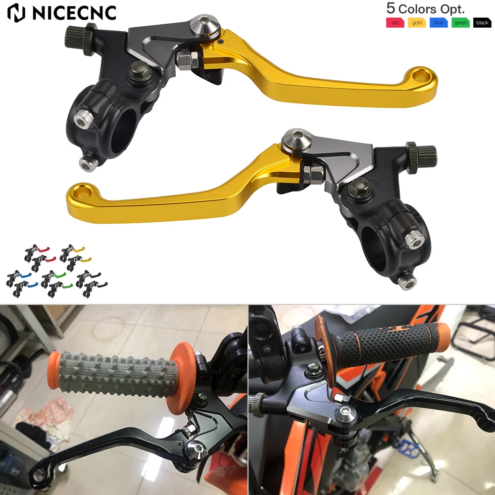For Suzuki DR RM 125 DR DS PE RM TM TS 50 60 75 80 90 100 175 185 200 250 370 400 465 500 CNC Shorty Drum Brake Clutch Lever Kit