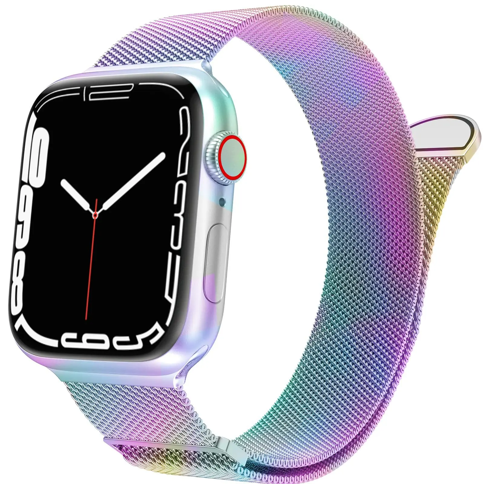 /A/p/toepasselijk A/p/ple magnetische band A/ppleWatch Ultra Milanese iWatch-band 10e generatie S9
