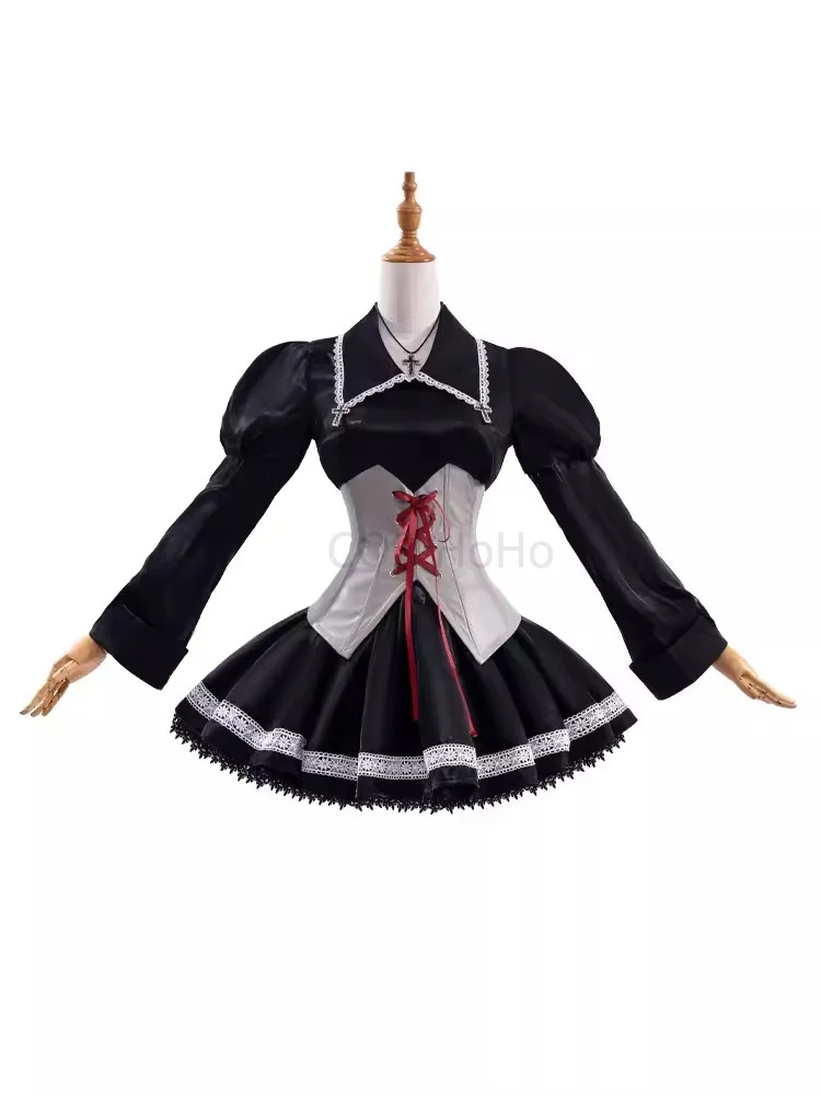 COS-HoHo Shugo Chara Tsukiyomi Utau gra garnitur słodki piękny mundur przebranie na karnawał Halloween do odgrywania ról strój na imprezę kobiety