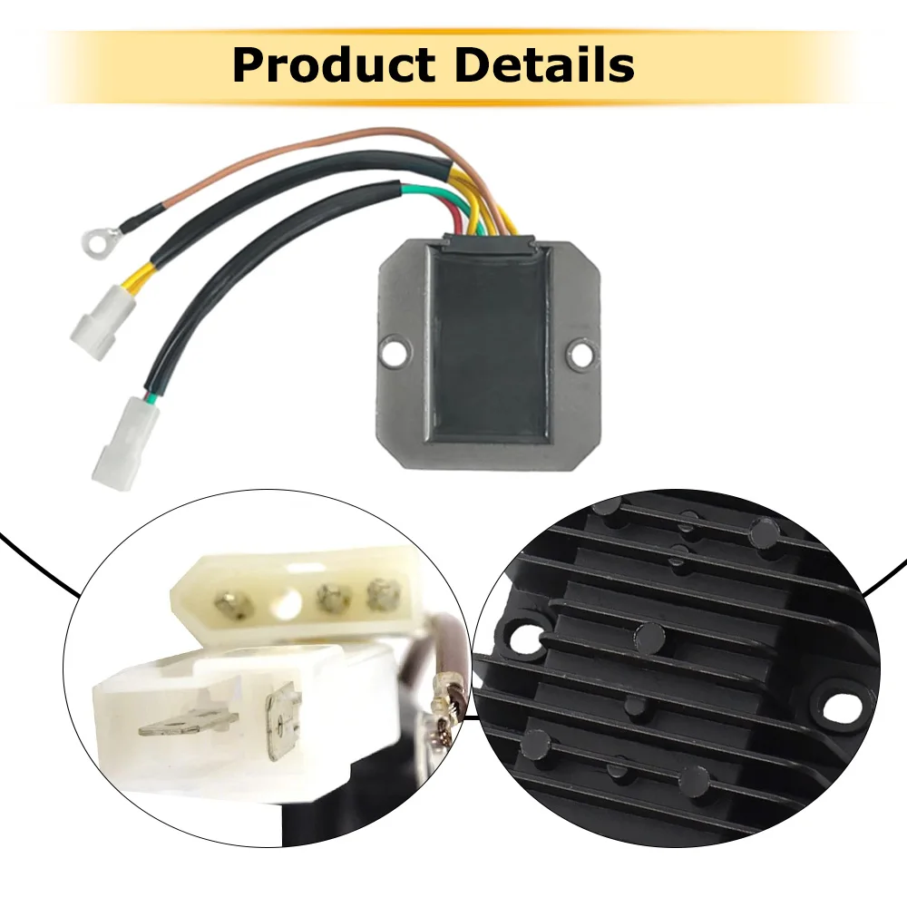 For BMW F650 1993 1994 1995 1996 1997 1998 F650ST 1996 1997 1998 Motorcycle Voltage Regulator Rectifier 61312346432 view 6