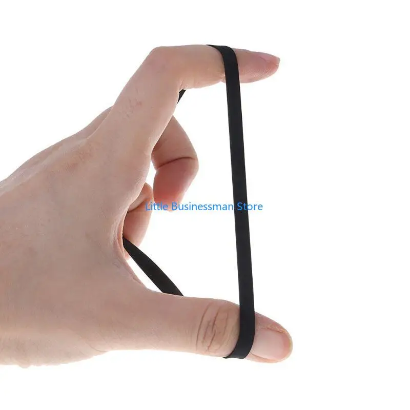 2 Stück 627 x 5 x 0,6 mm breiter flacher Kassettenband-Maschinenriemen, verschiedene gemeinsame Riemen M76A – Detail 9