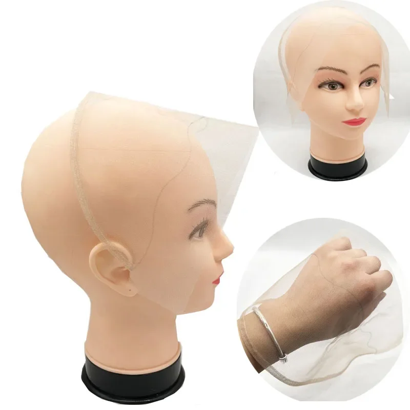 

1pc Soft and Thinner Lace Materials for Making Wig Transparent Lace Net Fabric Body Hair Closure Net Materials Wig Accessories