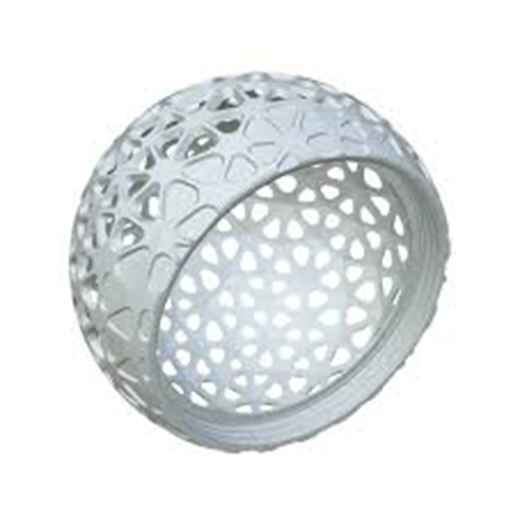 OEM SLA Resin 3D Print Custom Hollow Letter Sphere Sculpture Complex Lattice Art Sphere Decor Concept Display Sample