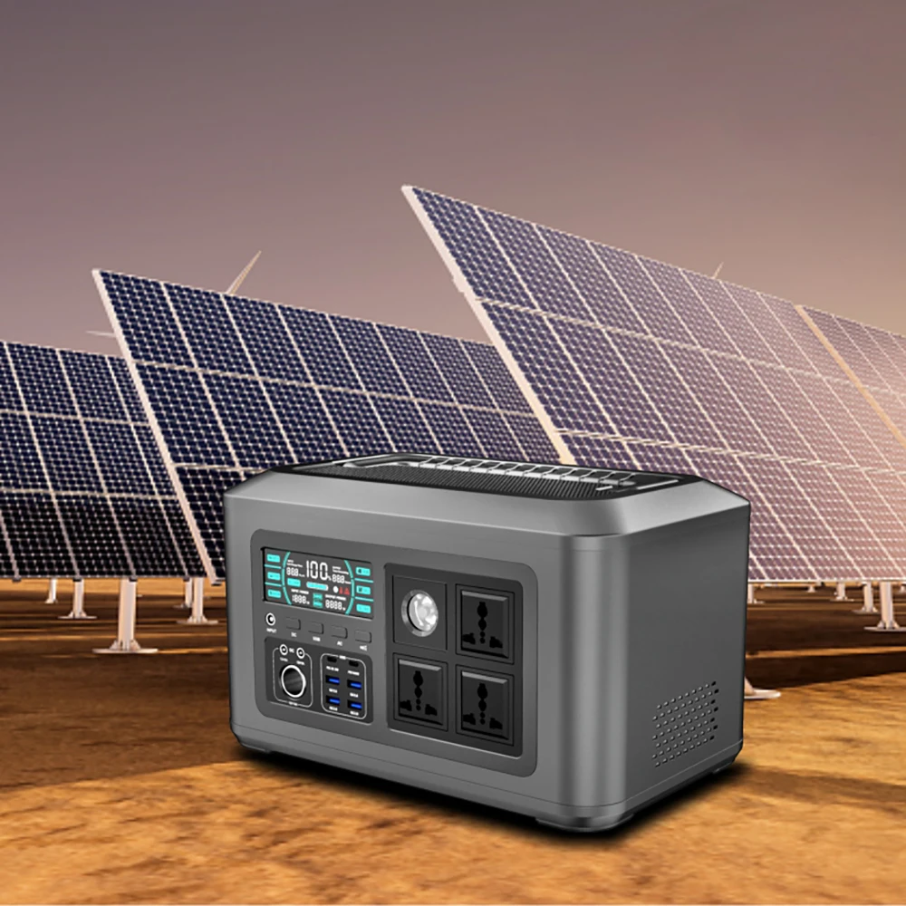 LiFePO4 1024Wh lcapacity portable outdoor power mobile power station optional solar panel charging Suitable for outdoor camping