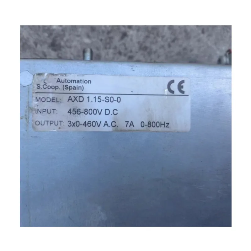 Axd 1.25 -S0- 0 Control Board