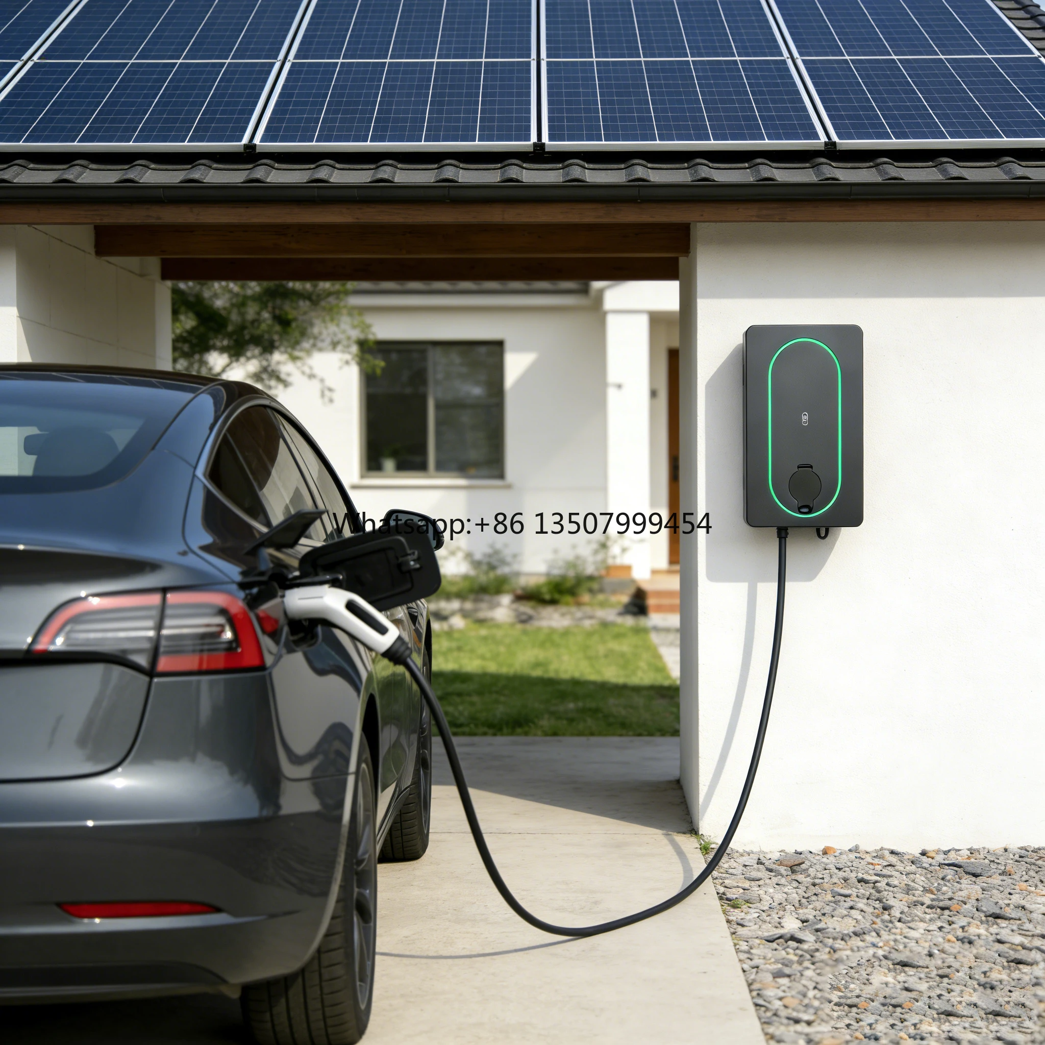 

Dynamic Load Balancing EV Charger Type 2 Wallbox 7.4kW 22kW Charging Pile DC Charger EV Charging Solar EV Charger Station DLB