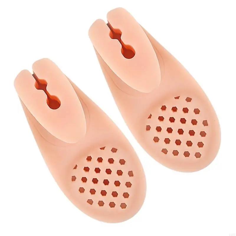 E65F 1PAIR SANDALI TOE SPLITO ERGOMICI PER IL FITTENZE ACCENSI PROFESSIONE COMFOTTO