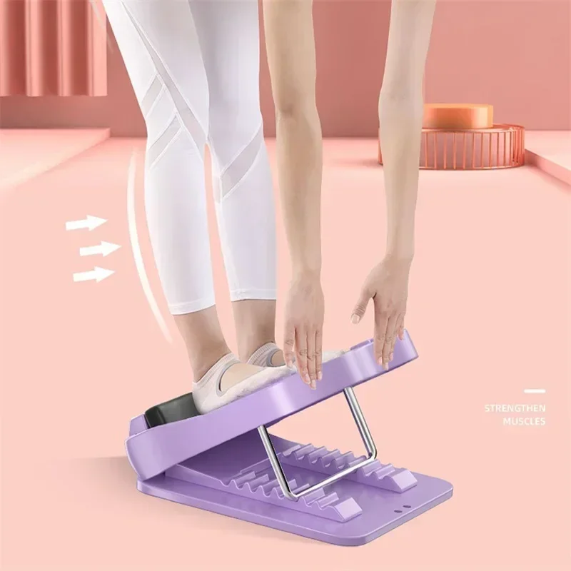 لوح تمديد العجل الرياضي، لوح تمدد العجل، تدليك مريح، قابل للتعديل، لوح قطري قابل للطي، مناسب للياقة البدنية واليوجا