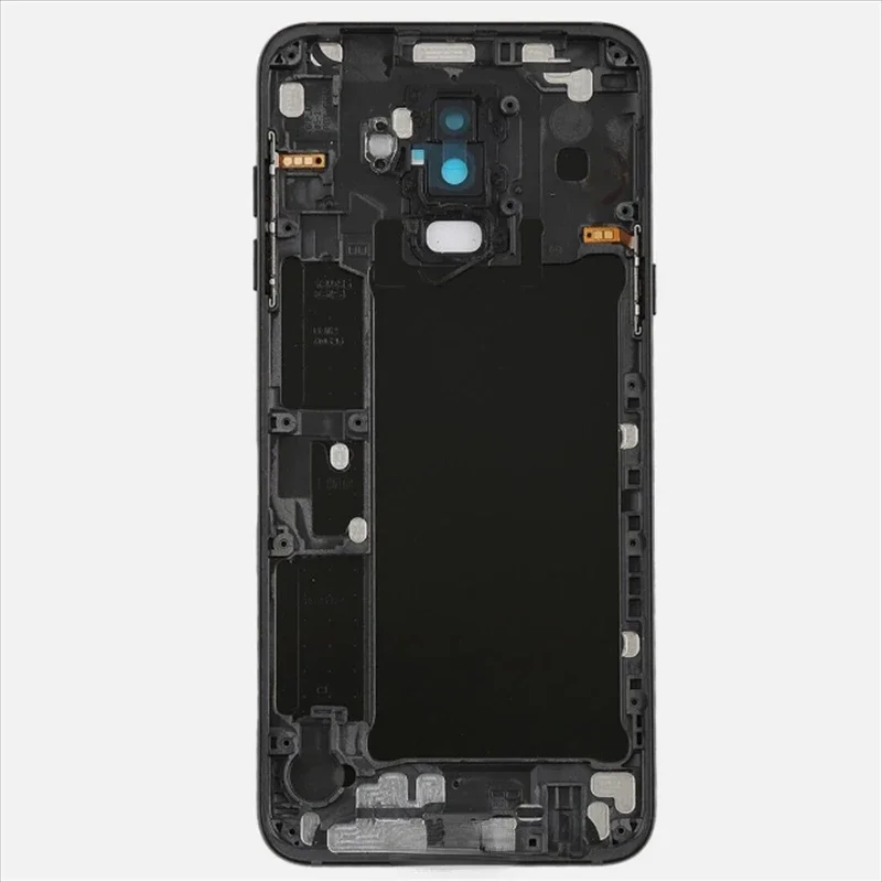 Back cover for Samsung Galaxy A6 A6 Plus 2018 A600 a600f A605 a605f housing battery back cover camera lens side buttons