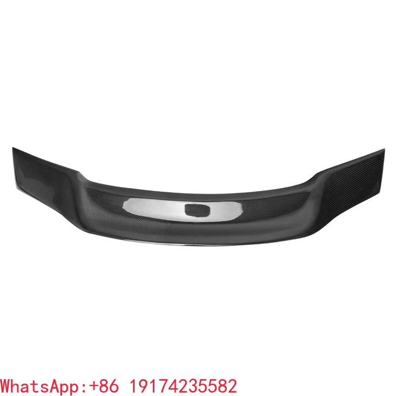 

Car Trunk Spoiler Carbon Fiber FRP Auto Rear Trunk WingFor Aud A4 B8 Sedan 2009 - 2012 R Style Refit Accessories Spoiler