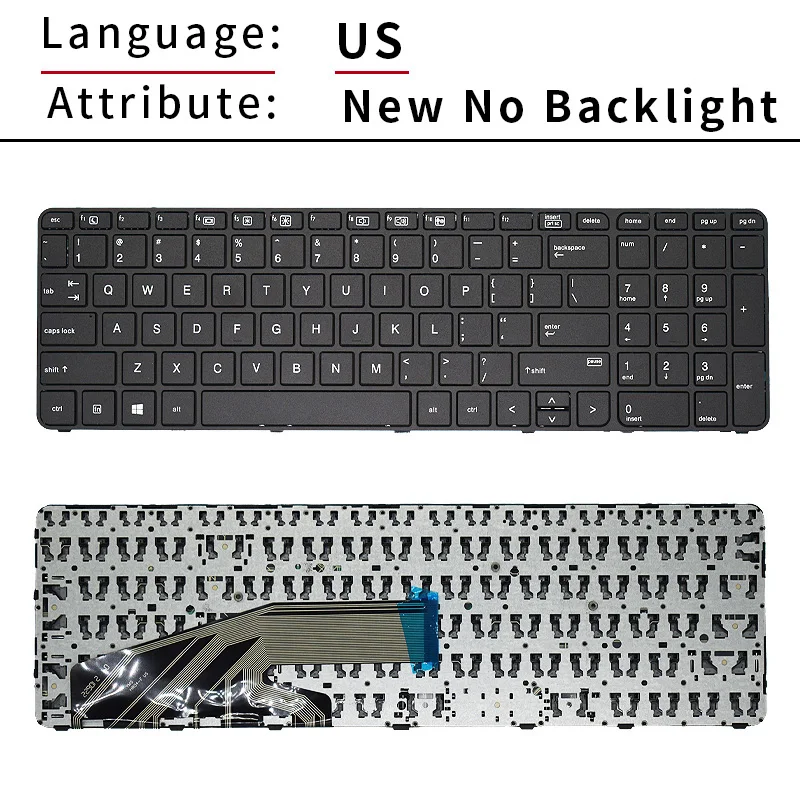 Ons Russische Laptop Toetsenbord Backlight Voor Hp Probook 450 G3 G4 455 G3 G4 470 G3 G4 HSTNN-Q95C/Q03C SG-80650-2BA 827029 837549-031