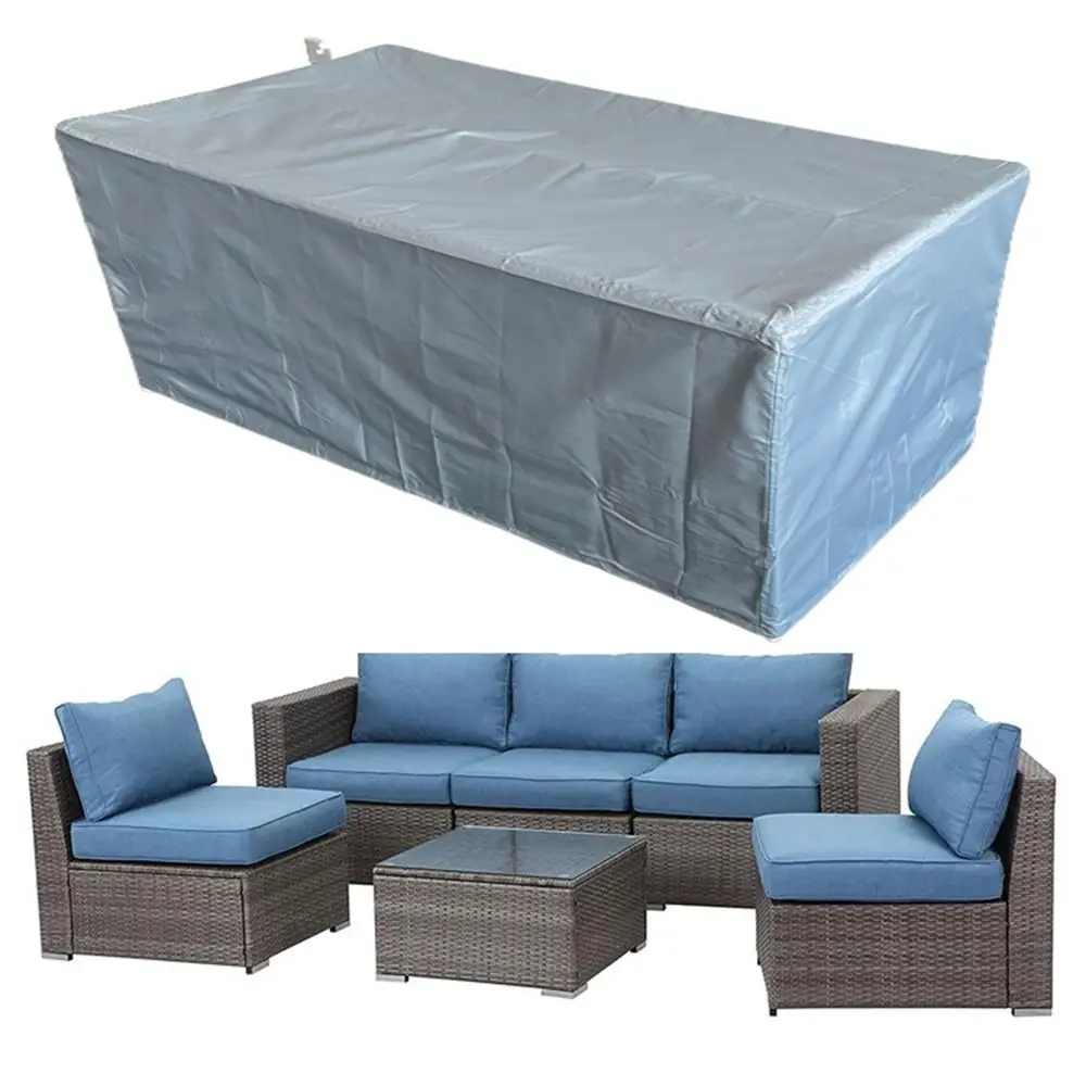 

Sun-protected Furniture Cover Windproof Dustproof Sofa Chair Cover Waterproof Oxford Cloth Air Conditioner Cover Garden