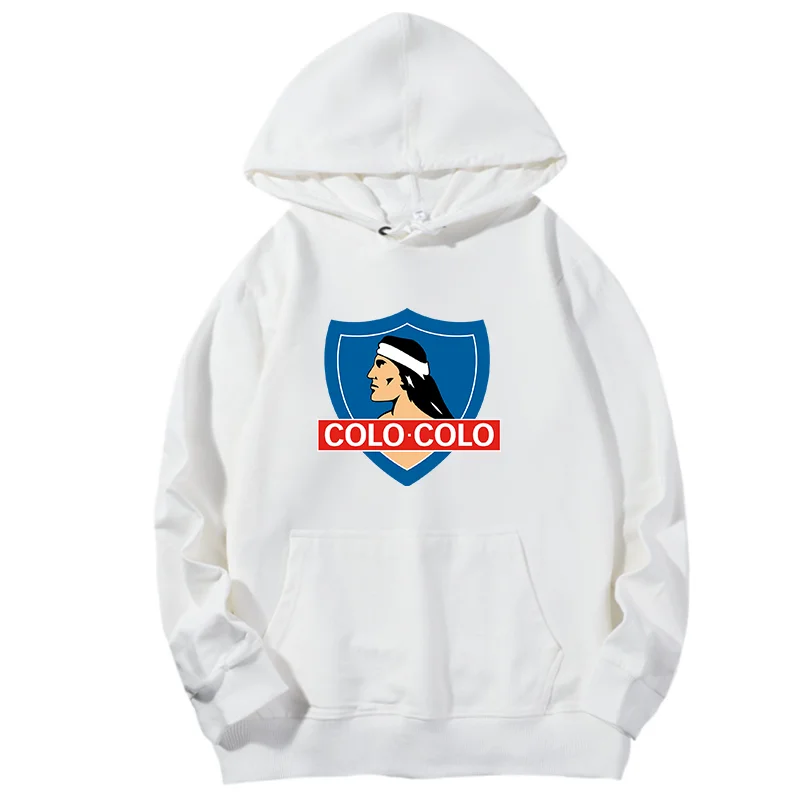 Classic Fashion hoodie Colo Colo Camista Soccer Blanco Football Hooded Shirt cotton Spring Autumn Hooded Shirt Men's sportswear