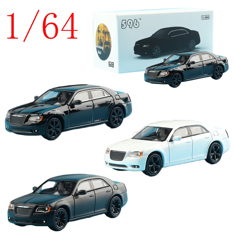 

Chrysler Diecast 1/64 Chrysler 300C Model Alloy Car Model Simulation Toy Car Collection Ornaments Collectible Play Vehicles