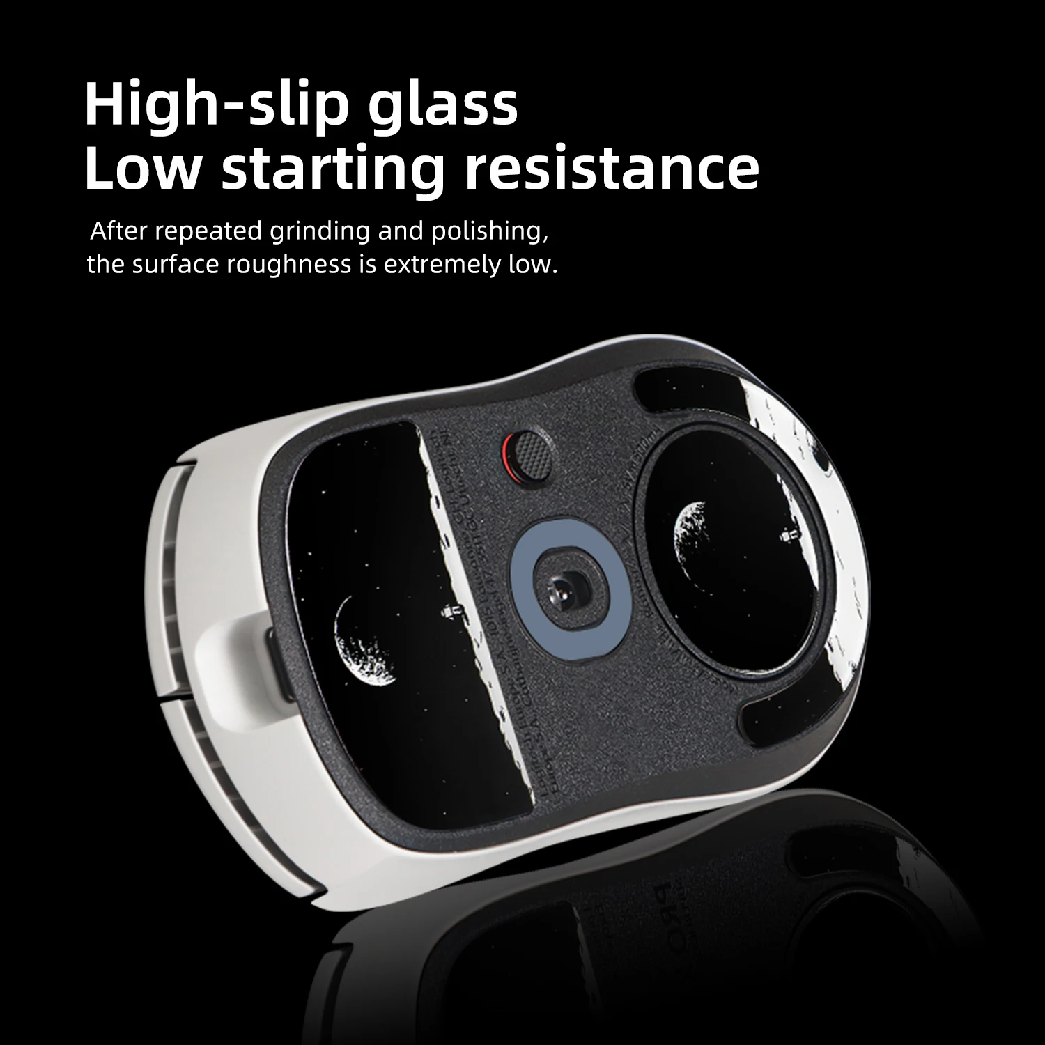 Glass Mouse Skates for For Logitech G PRO X Superlight 2c Mouse Feet Pads Smooth Durable Slim 2.5D Curved Edge Mouse Accessories
