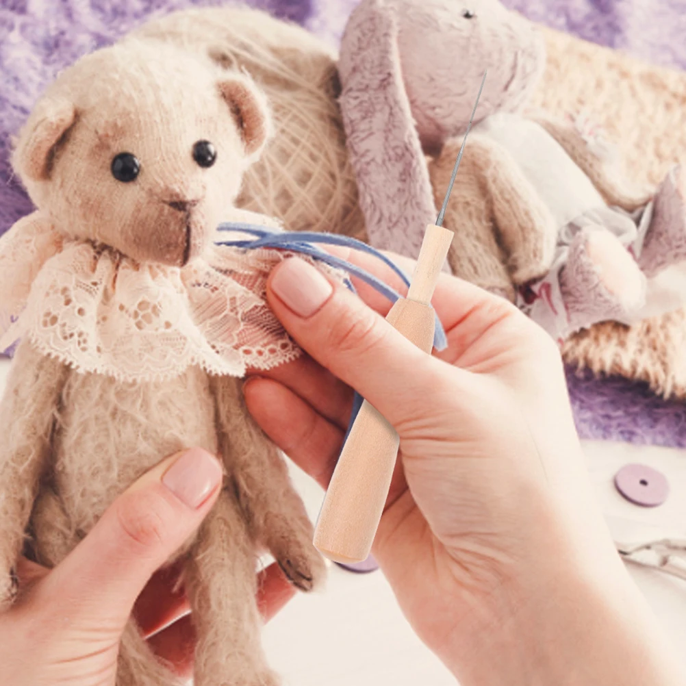 

6Pcs Felting Needle Kit Wool Felt Tools Beginner Embroidery Sewing DIY Craft Supplies Felt Needle Kit Knitting Needles