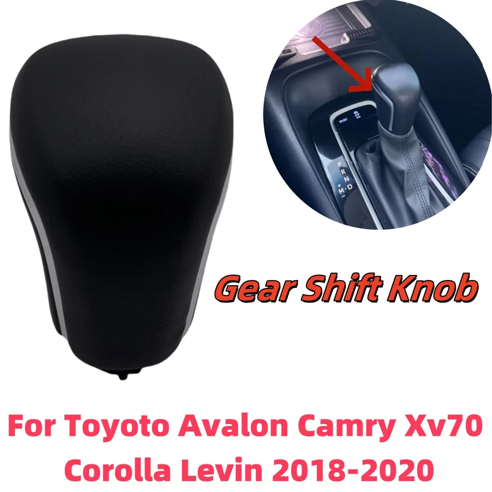 

Новая автоматическая автомобильная ручка переключения передач для Toyota Camry XV70 V70 Avalon Corolla Levin Yaris 2018 2019 2020 2021, аксессуары