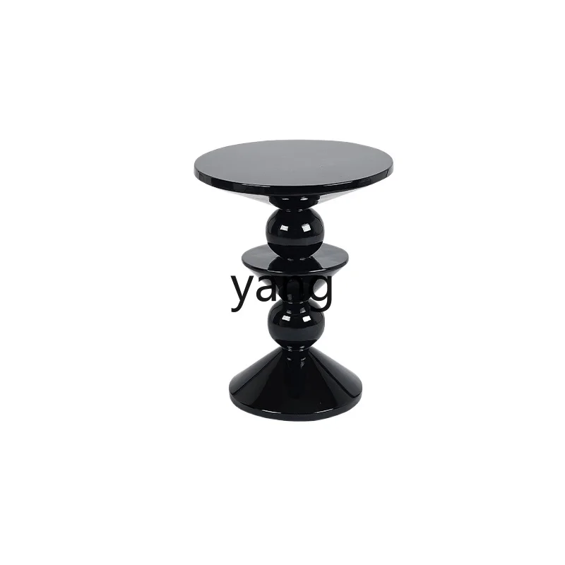 Yjq Designer Retro Coffee Table Creative Trending Mini Small round Table Simple Living Room Home Sofa