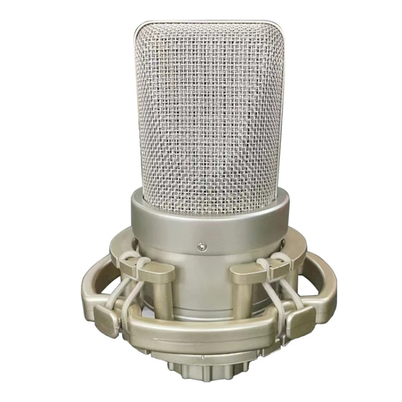 مجموعة ميكروفون استوديو احترافي للتسجيل ، مكثف ، بطاقة كمبيوتر ، بودكاست مباشر للألعاب ، صوت