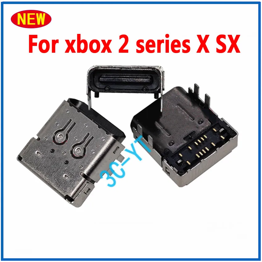 

1-10PCS New For Xbox 2 Series S X USB Type C Charging Port Power Jack Socket Connector Controller Charging Accessory