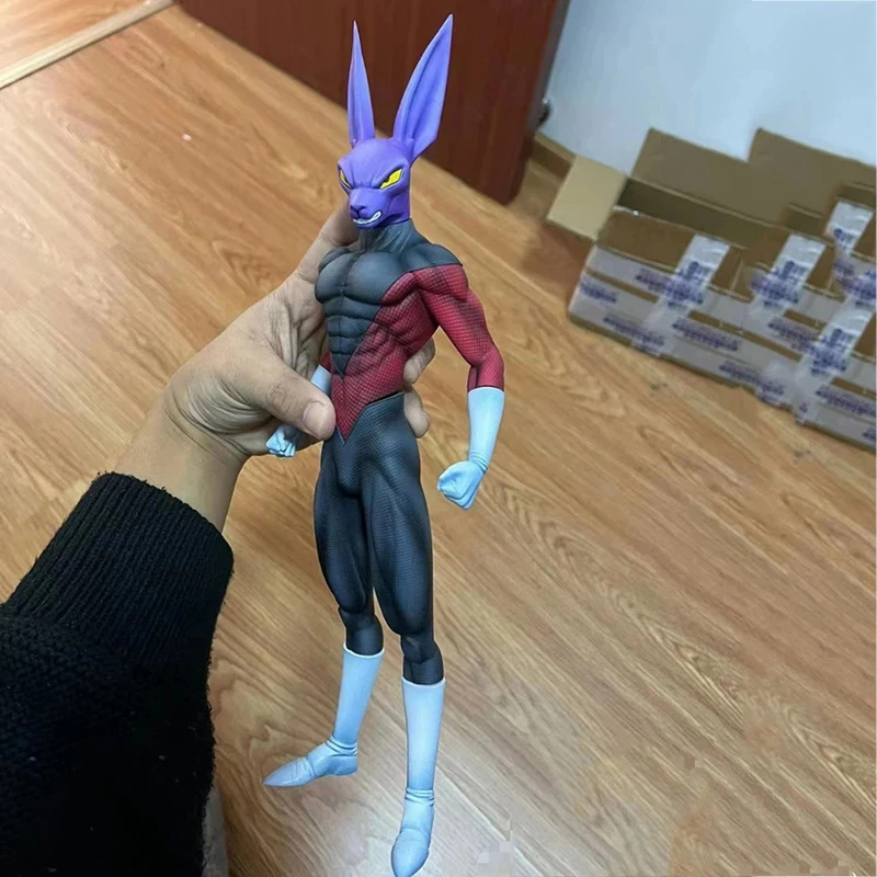 Gk 드래곤볼 피규어 프라이드 트루퍼 Dyspo 액션 피규어, Whis Jiren 모델 PVC 파괴의 신, Beerus Toppo 수집용 장난감, 35cm