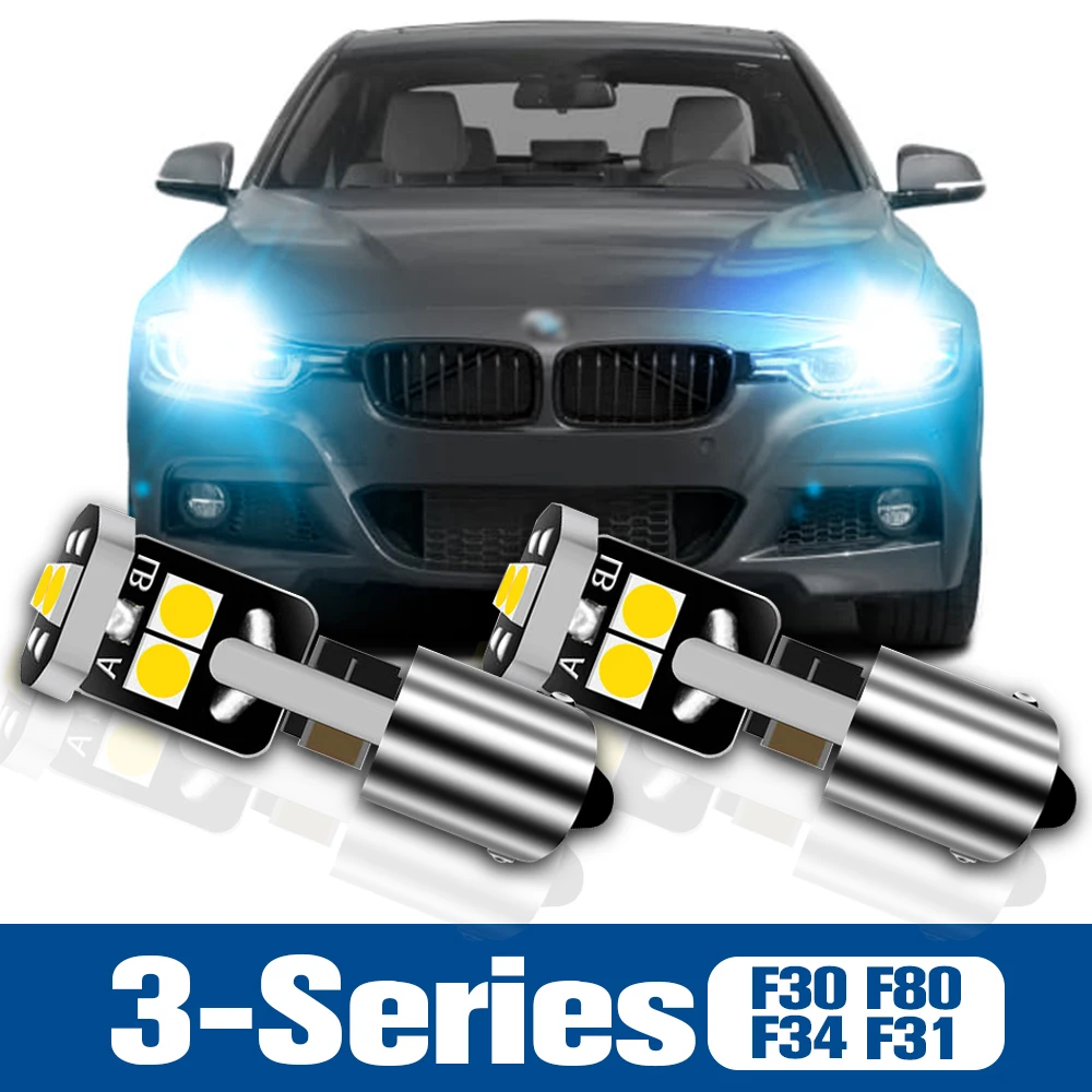 

2pcs LED Clearance Light Bulb Parking Lamp Accessories Canbus For BMW 3 Series F30 F80 F34 F31 2011 2012 2013 2014 2015 2016