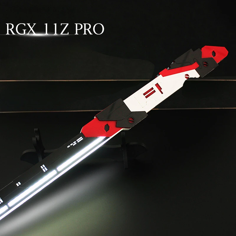 Valorant Weapon Melee RGX 11z Pro Level 2 Blade 80cm Game Peripheral Acrylic Glow Weapon Knife Samurai Sword Cosplay Kids Toys