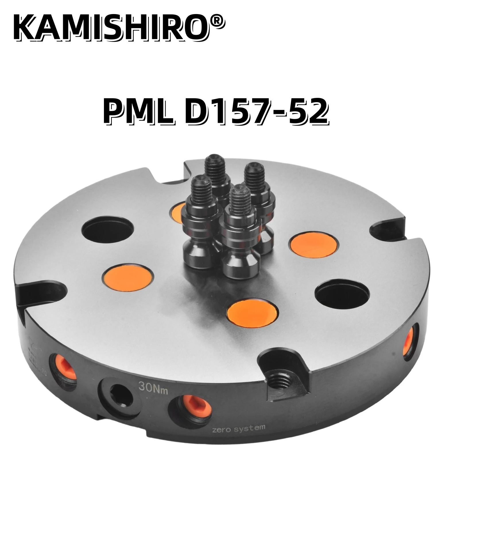 PML D157-52 Kamishiro Top Quality Zero Point Clamping System For CNC 5axis Rotary Table Lang Zero Point Quick Point For VMC HMC