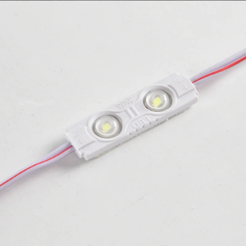 20pcs Outdoor 2smd LED Module 0.8W  Sign Lightbox Channel Blister Signage Letter Shop Station Train Logo Light 12v  Waterproof