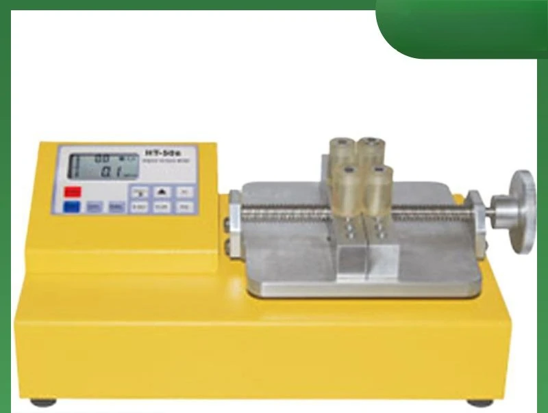 HT-100S bottle cap torque tester, beverage bottle cap, cosmetic  cap, pharmaceutical cap torque meter