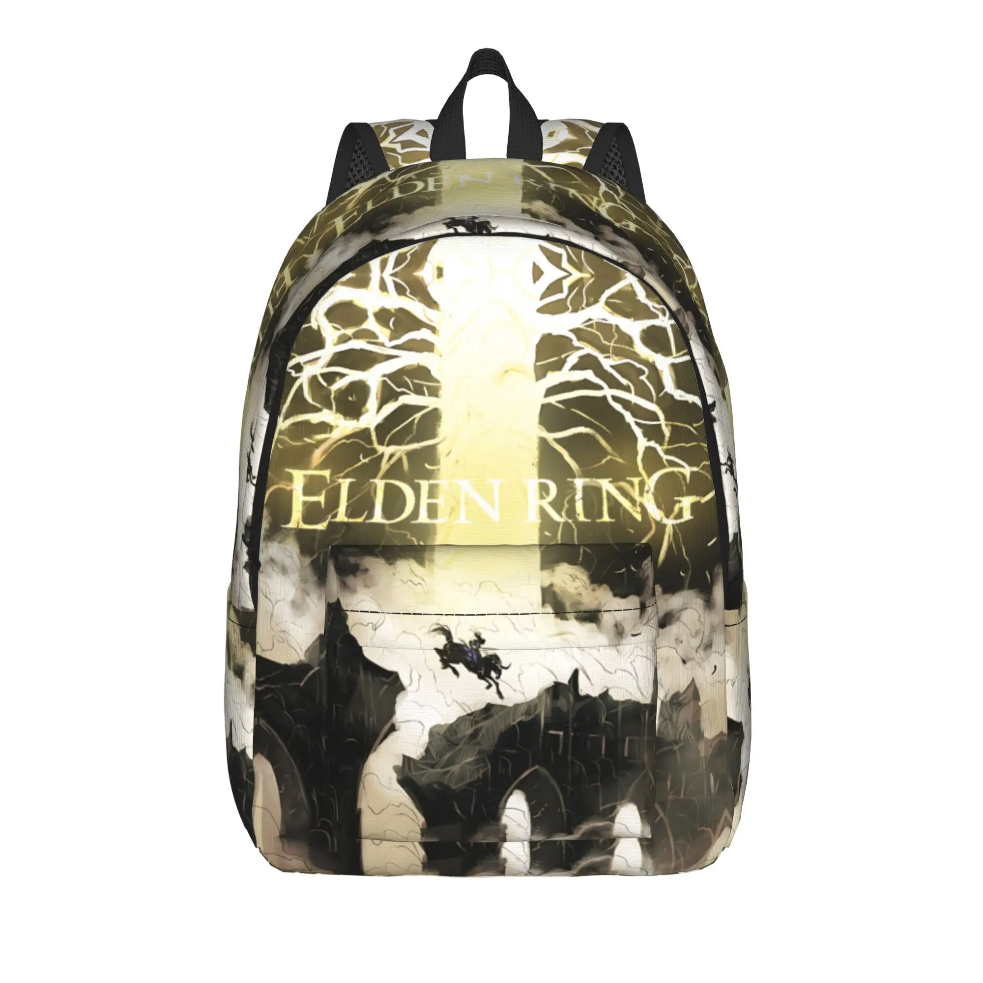 

Fashion Elden Ring Backpack Mochilas Good Quality Office Work Zipper Closure Rucksack