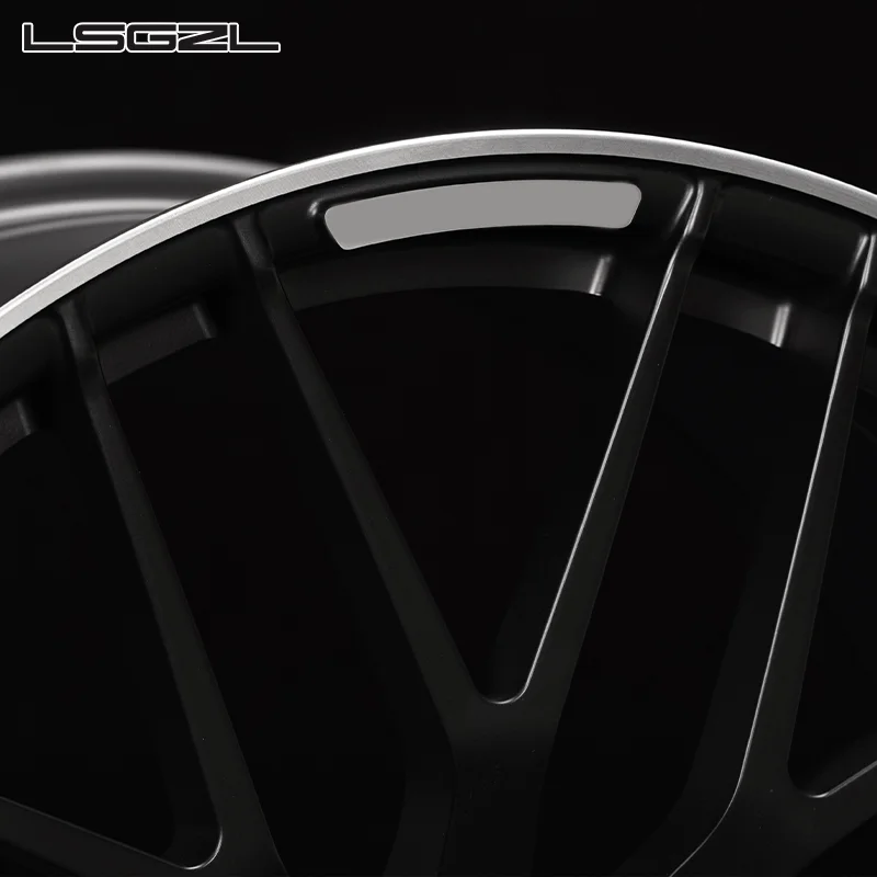 OEM Forged 22x10j Et36 Satin Black for C Class G Class Gls Class G550 G63 Gls63 Gls450 G500 S680 S450 S580 EQS 5x130 71.6mm