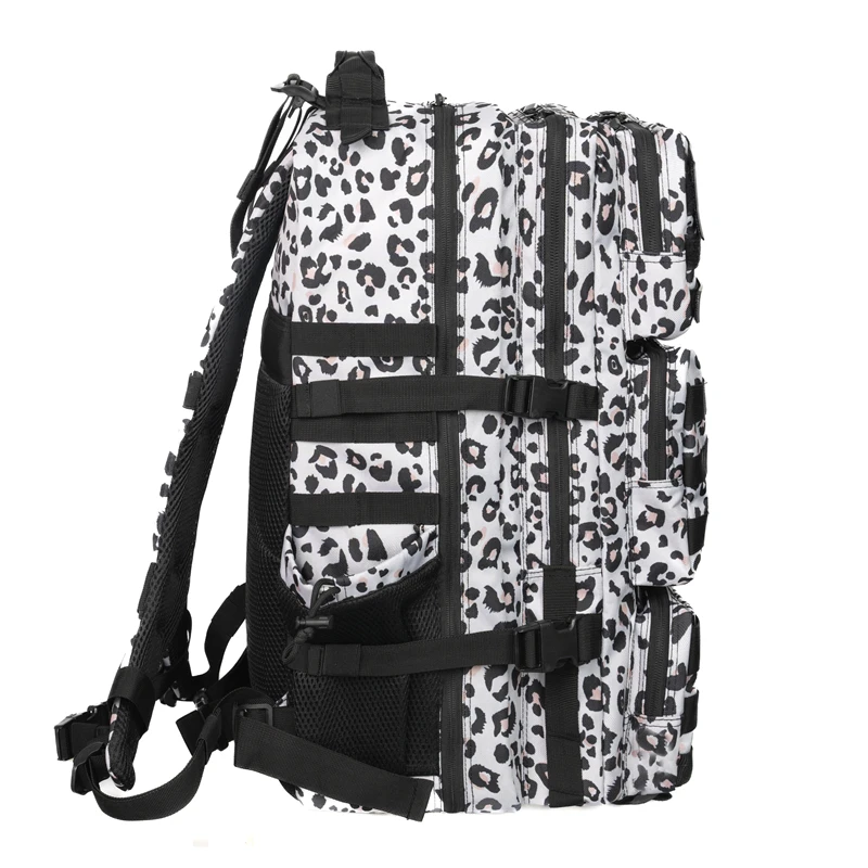 60L التكتيكية على ظهره الاعتداء في الهواء الطلق على ظهره حقيبة سفر مول مقاوم للماء تسلق حقيبة الظهر التخييم التنزه الصيد حقائب Mochila