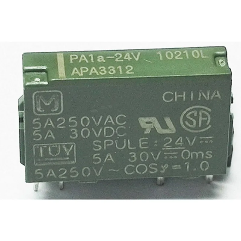 

Free shiping wholesale 10pcs/lot relay PA1a-24VDC