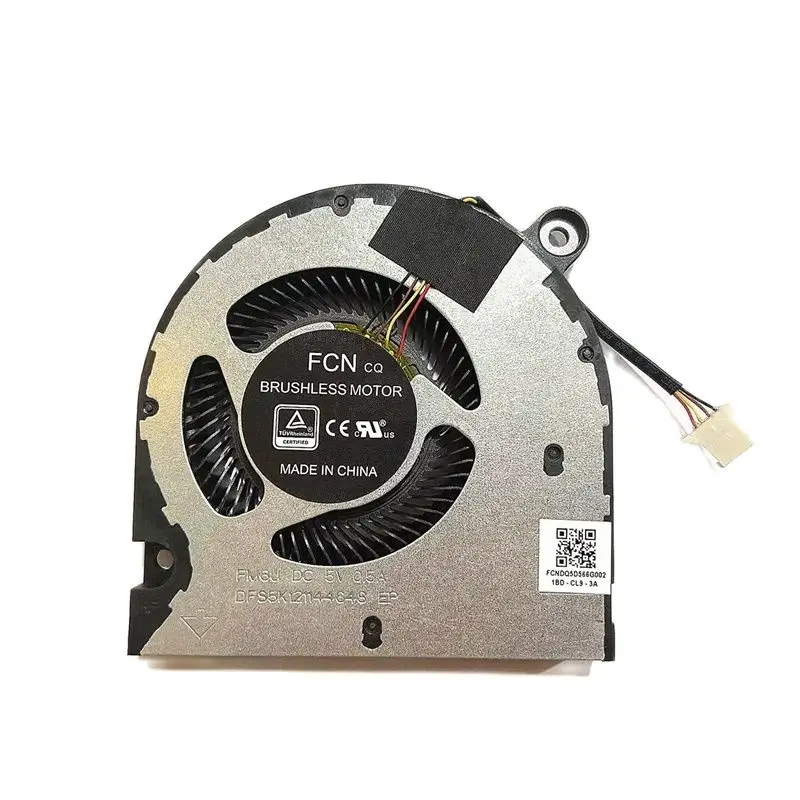 Imagem -02 - Ventilador de Refrigeração da Cpu do Portátil para Acer Sp513 Sp51354n Sp513-55n 54 55 Dfs5k12114464k Novo